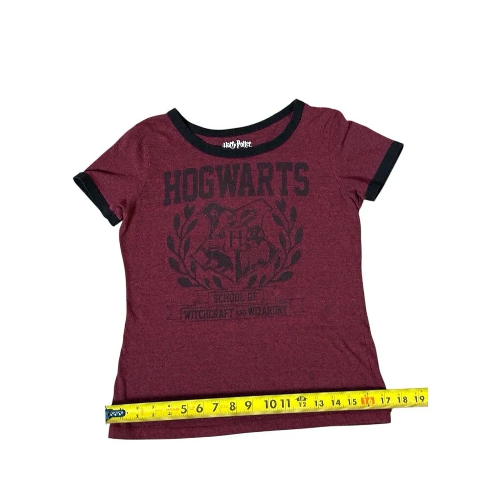 Harry Potter tee shirt Hogwarts school witchcraft wizardry Youth S magic